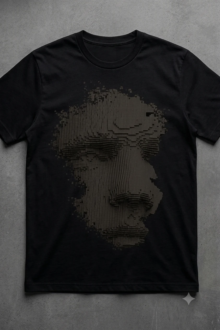 Fragment Tee in black